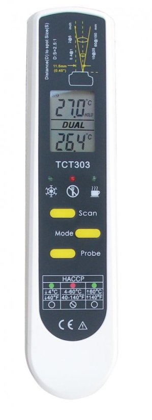 TFA 31.1119.K - Infračervený a vpichový digitální teploměr  DUALTEMP PRO