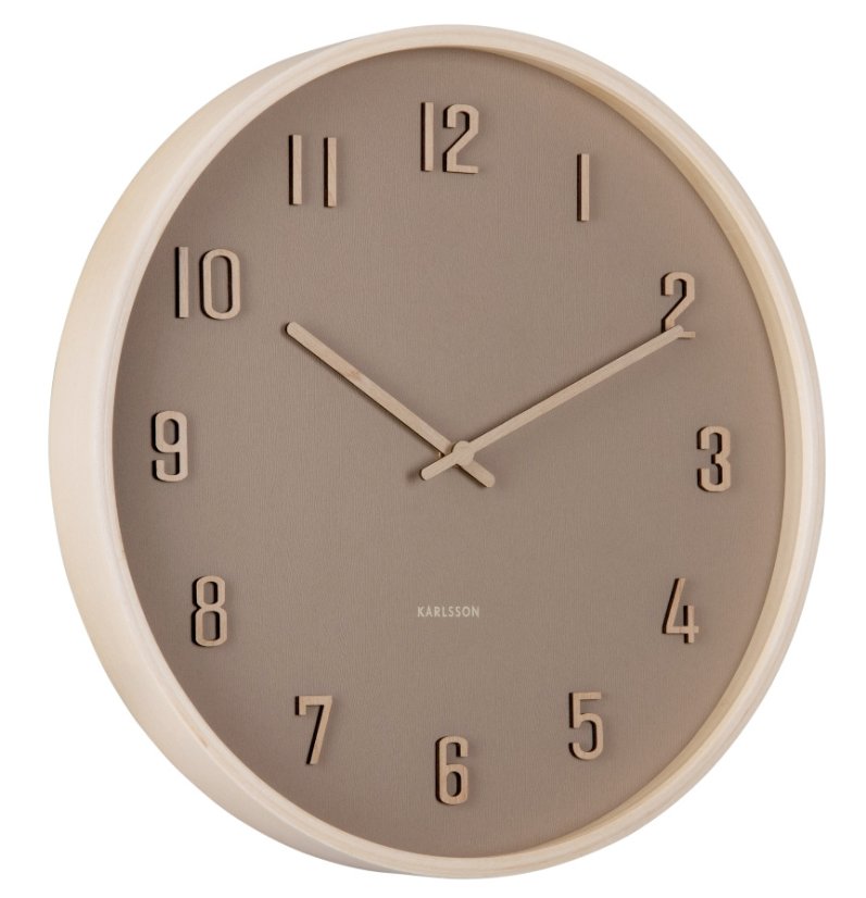 Dizajnové nástenné hodiny 6117BR Karlsson 40cm