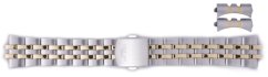 Ocelový náramek Orient KDEZKSZ 22mm (pro modely FAL00, FEM7P), bicolor
