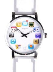 Dizajnové hodinky 6010wi Nextime Wristpad White