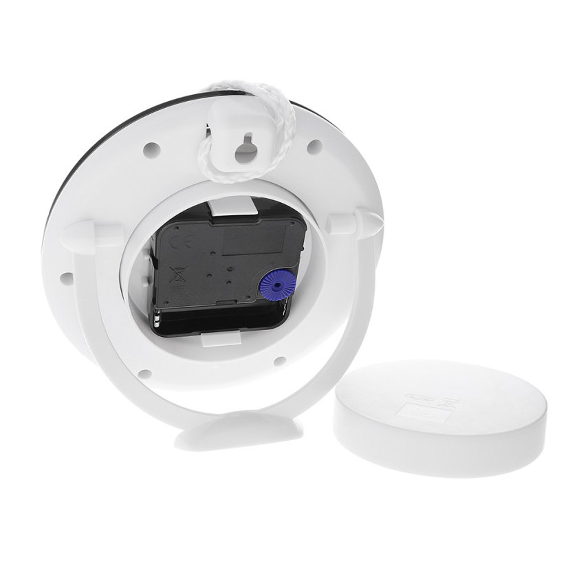 Kúpeľňové hodiny MPM Bathroom clock - čierne - E01.2526.90
