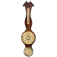 Barometer 8003 s teplomerom a vlhkomerom - zlatý - E16.4638.000254