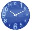 Dizajnové nástenné hodiny 3077bl Nextime 3D 39cm