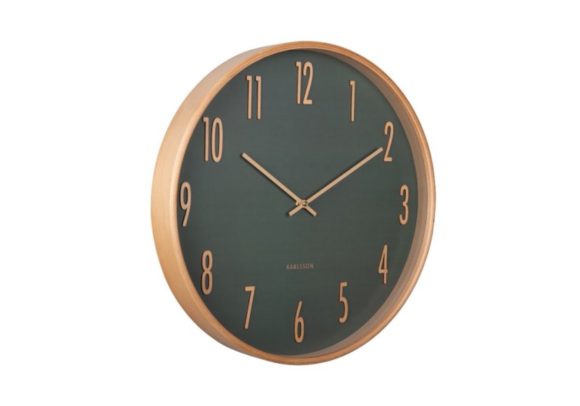Dizajnové nástenné hodiny 5996GR Karlsson 40cm