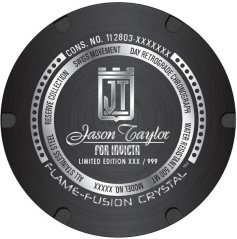 Invicta Jason Taylor Quartz Chronograph 32549 Limited Edition 999pcs