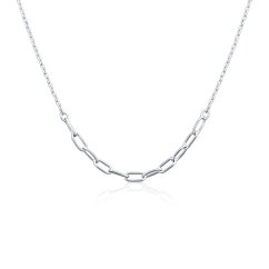 Stříbrný náhrdelník JVD SVLN0583S610045