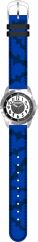 CLOCKKODIEL Svietiace modré chlapčenské detské hodinky SUPERHERO