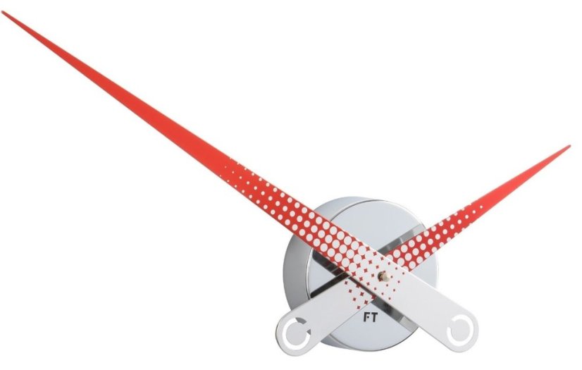 Dizajnové nástenné hodiny Future Time FT9630RD Hands 60cm