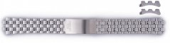 Stříbrný ocelový náramek Orient M1001SS, překlápěcí spona (pro model FAB00)