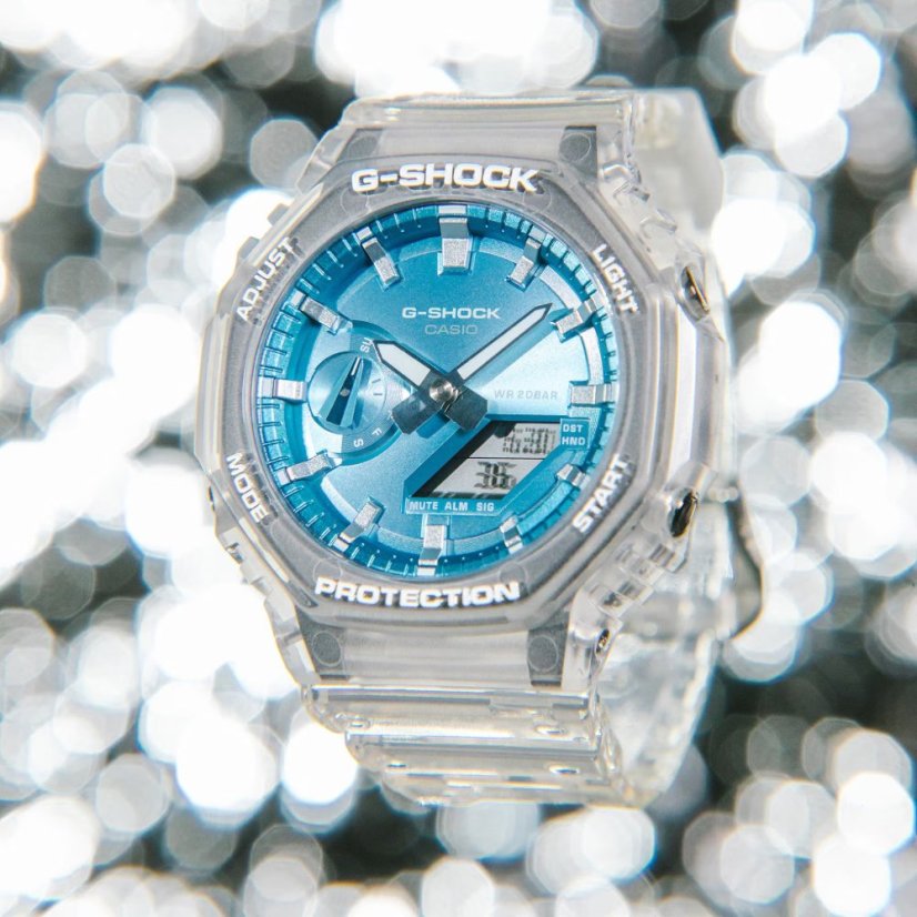 CASIO GA-2100BM-7A2ER G-Shock Bright Metallic Dial Series