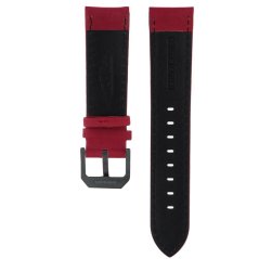 Kožený řemínek na hodinky  PRIM RB.13055.22 (red)