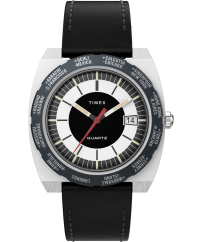 Timex Q Timex 1972 World Time Reissue TW2V695007U