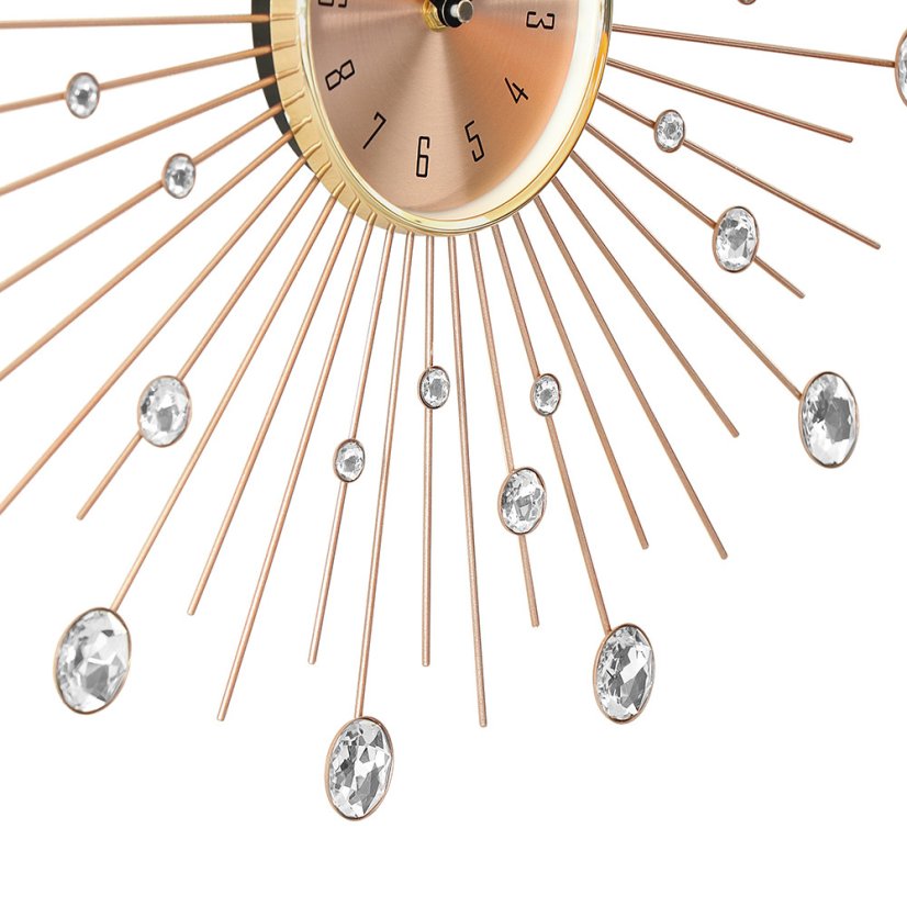 Designové paprskové nástěnné hodiny MPM Sunito - E04.4284.23