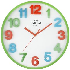 Hodiny s tichým chodom MPM E01.4186.40