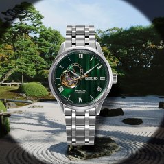 Seiko SSA463J1 Presage ‘Japanese Zen Gardens’ in Fern green