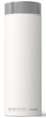 ASOBU luxusná termoska Le Baton white/silver 500ml