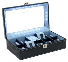 Kazeta na hodinky FRIEDRICH LEDERWAREN 32059-5 Carbon