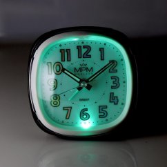 Budík s tichým chodem MPM C01.3067.01