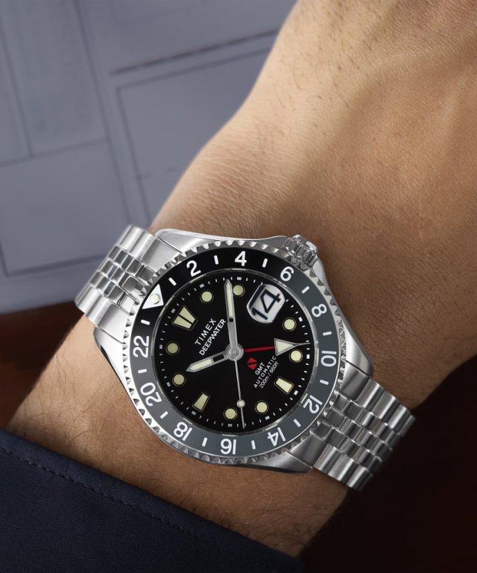 Timex Deepwater Meridian 200 Automatic GMT TW2Y63900UK