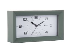 Dizajnové stolné hodiny s budíkom 6066GR Karlsson 20cm