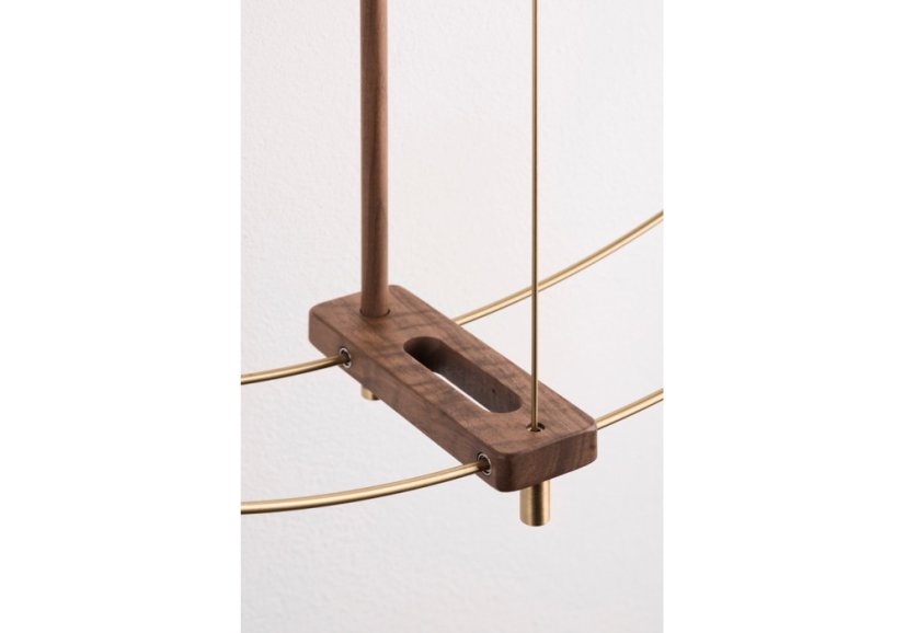 Designové nástěnné hodiny Nomon Barcelona Premium Gold 103cm