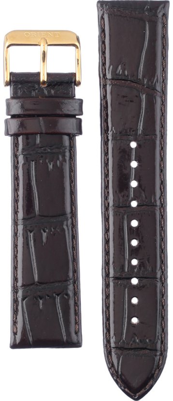 Kožený remienok Orient UDDYEAT 22mm (pre modely FER27, FAG02, FDB08 a i.), hnedý Kožený remienok Orient UDDYEAT 22mm (pre modely FER27, FAG02, FDB08 a i.), hnedý