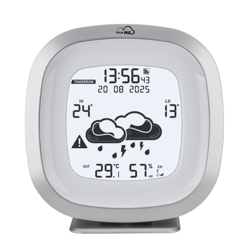 TFA 35.8101.54 - Domáca meteostanica s šikovnou predpoveďou TFA.me ID-03