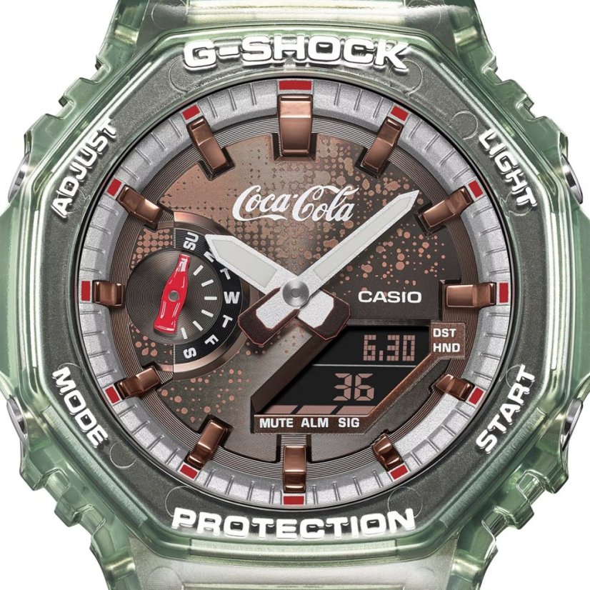 CASIO GA-2100CC-3AER G-Shock Carbon Core Guard Coca-Cola® Collaboration