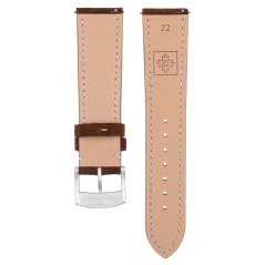 Kožený řemínek na hodinky PRIM RB.13282 (22 mm) - tmavě hnědý - RB.13282.2220.5200