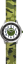 Svítící zelené chlapecké hodinky CLOCKODILE ARMY s maskáčovým vzorem CWB0031