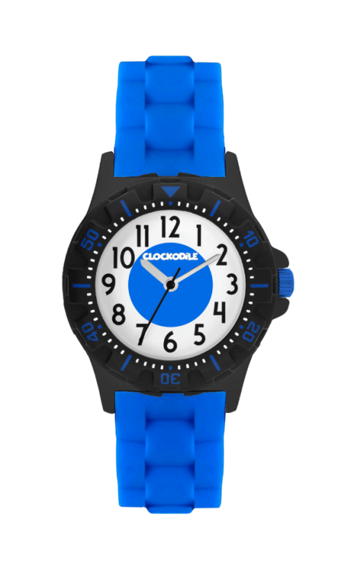 Svietiace modré športové chlapčenské hodinky CLOCKODILE SPORT 3.0 CWB0041