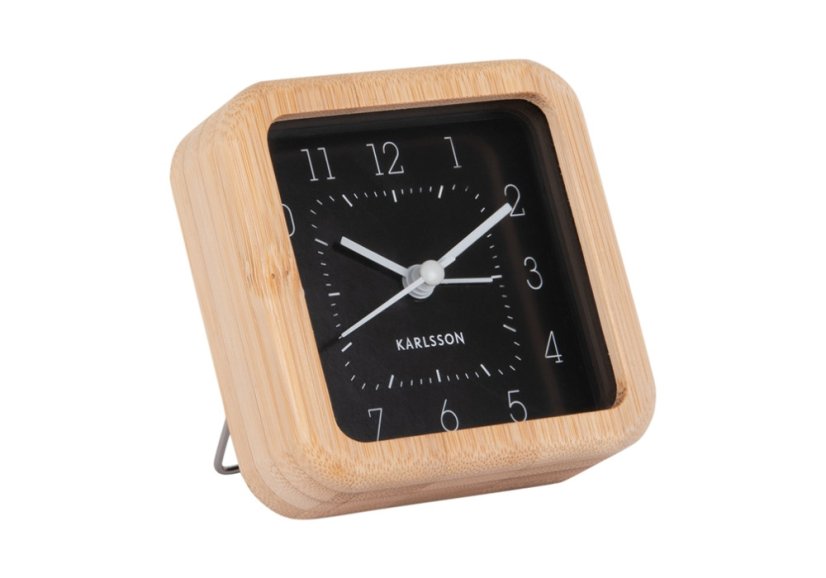 Dizajnový budík 5924BK Karlsson 9cm