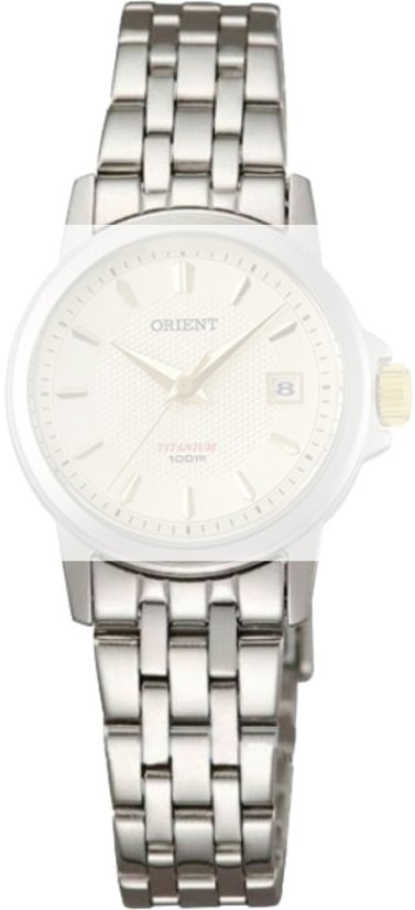 Titanový náramek Orient FDDRXTT 12mm (pro model CSZ3R), stříbrný