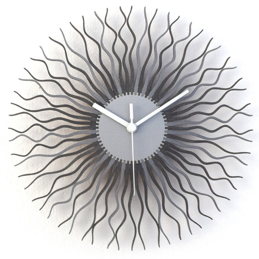 Dizajnové nástenné hodiny 001.11.002 Ardeola 29cm