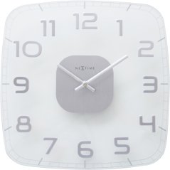 Dizajnové nástenné hodiny 8816tr Nextime Classy square 30cm