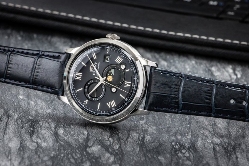 Orient Classic Bambino 2nd Generation Version9 Sun & Moon Automatic RA-AK0806L30B Limited Edition 9500pcs