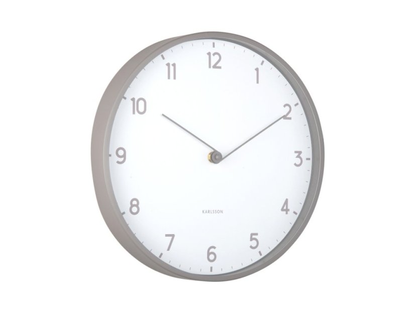 Dizajnové nástenné hodiny 6057GY Karlsson 30cm