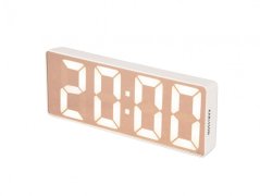 Dizajnové LED hodiny - budík 5877WH Karlsson 16cm