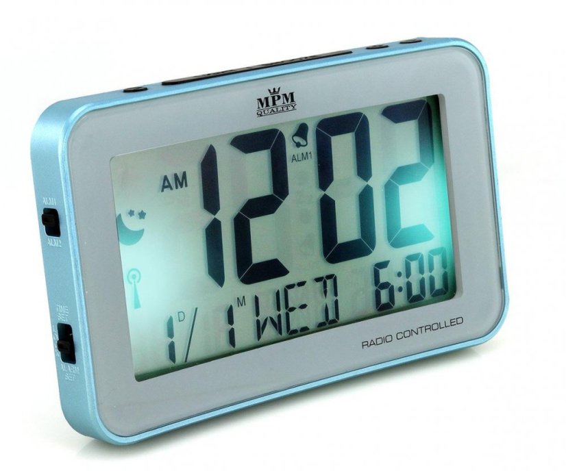Digitální rádiem řízený budík MPM C02.3113.31