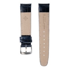 Kožený řemínek na hodinky PRIM E39.5371 (20 mm, XL) – tmavě modrý - E39.5371.32.REM/20-D670L