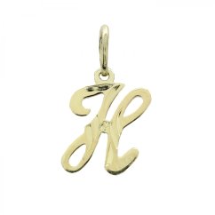 Zlatý přívěsek písmeno "H" 5105H