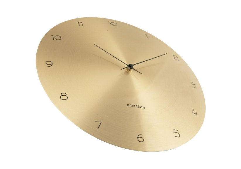 Dizajnové nástenné hodiny 5888GD Karlsson 40cm