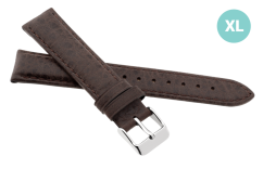 Prodloužený kožený řemínek na hodinky R41501/18XL (18 mm)