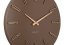 Designové nástěnné hodiny 6072BR Karlsson 40cm