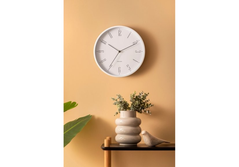 Dizajnové nástenné hodiny 5988WH Karlsson 30cm