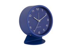 Stolové hodiny s budíkom 6082BL Karlssson 13cm