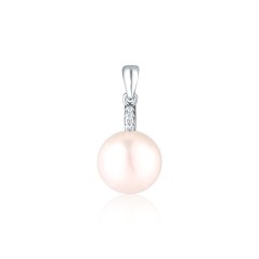 Strieborný prívesok so zirkónmi JVD SVLP0892SH2P100