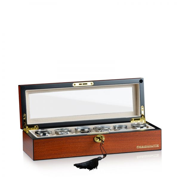 Kazeta na hodinky DESIGNHÜTTE 70005/153 Auckland 6 - cherry