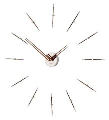 Dizajnové nástenné hodiny Nomon Merlin Walnut Small 70cm