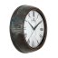 Nástěnné hodiny s tichým chodem MPM Rusty Metal - E01.4204.63
